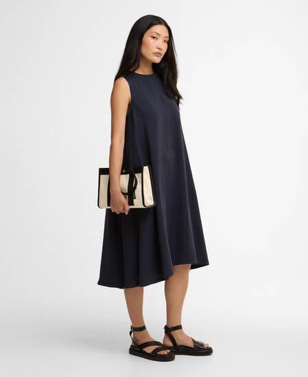 Salthill Maxi Dress Dark Navy
