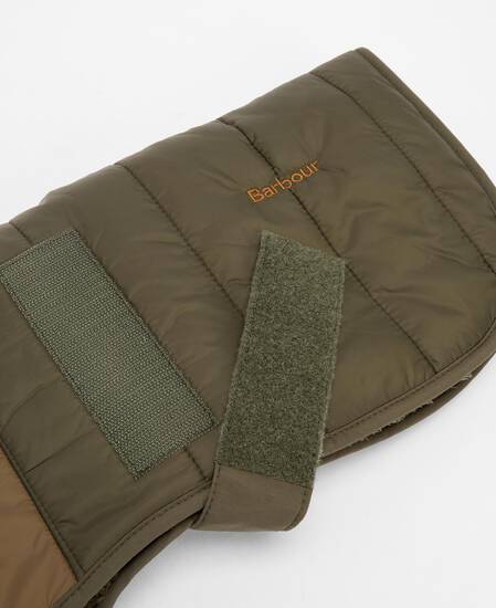 Brampton Quilted Dog Coat Olive/Khaki