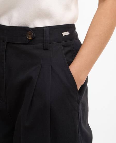 Hose Verona Straight-Leg Dark Navy