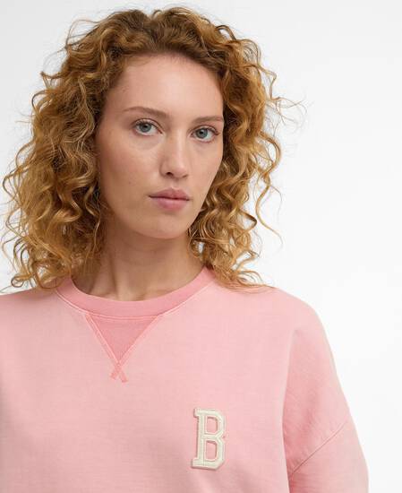 Elisha Logo Sweatshirt Pink Blush
