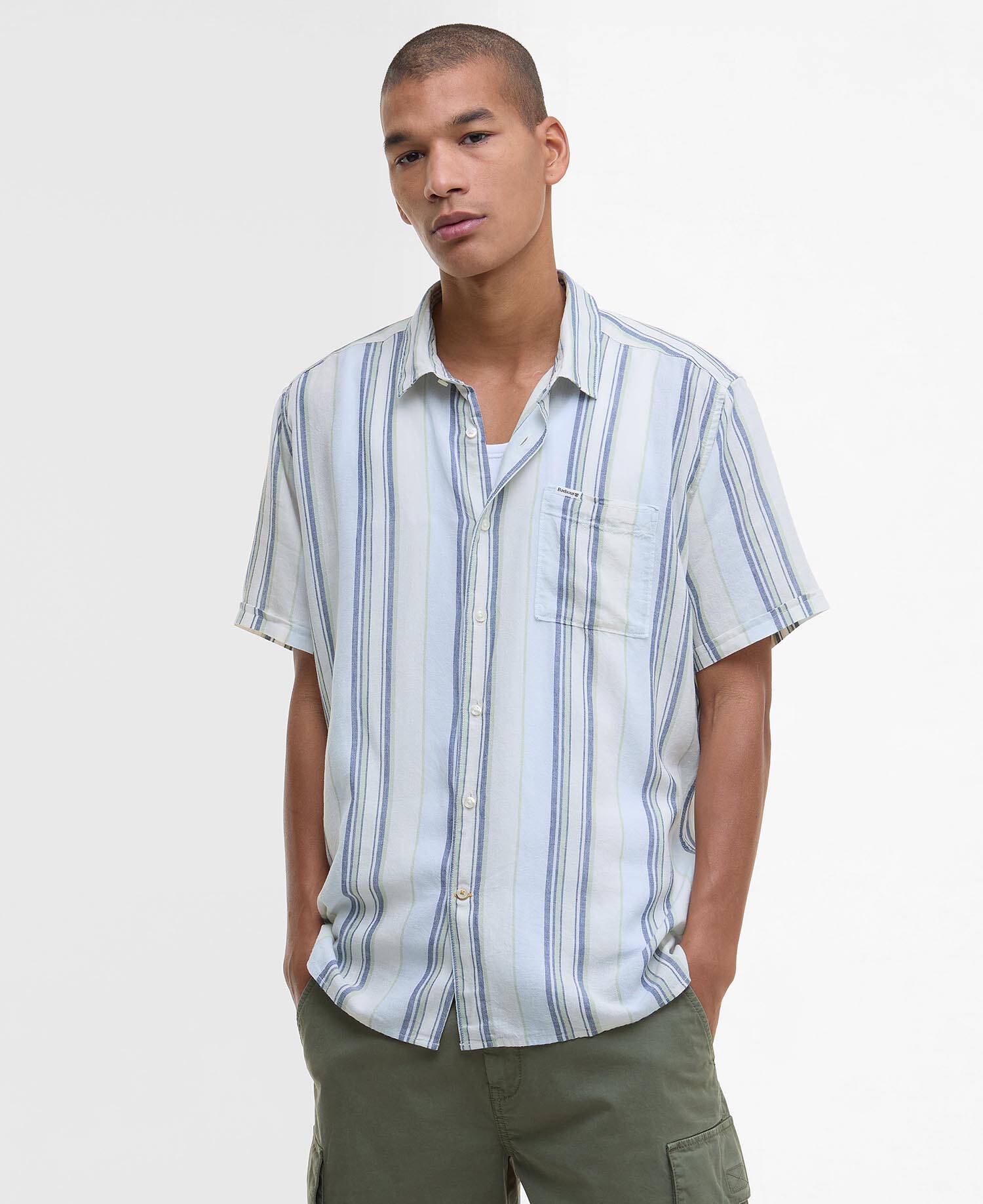 Westsand Striped Short-Sleeved Shirt image number 0
