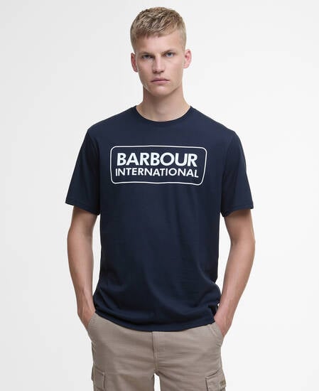 Essential Large Logo T-Shirt International Navy