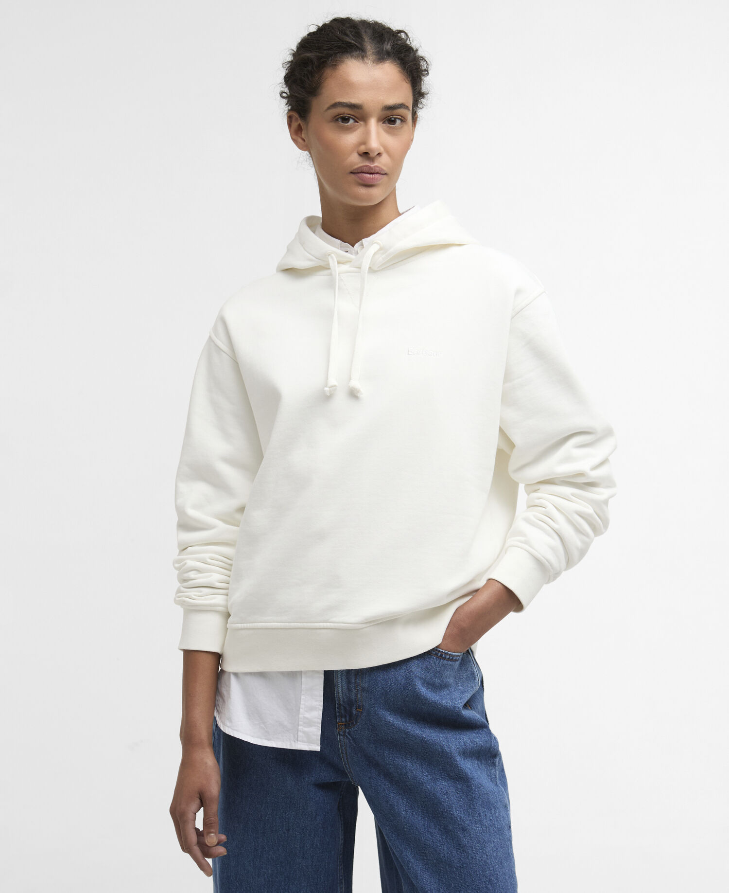 Bede Oversized Hoodie Cloud