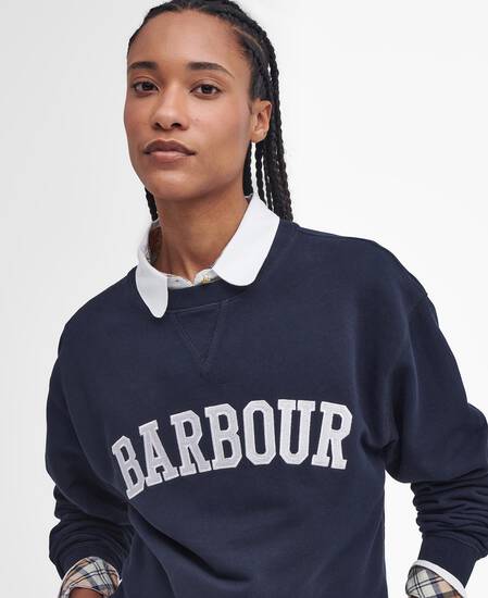 Northumberland Sweatshirt Navy-Cloud