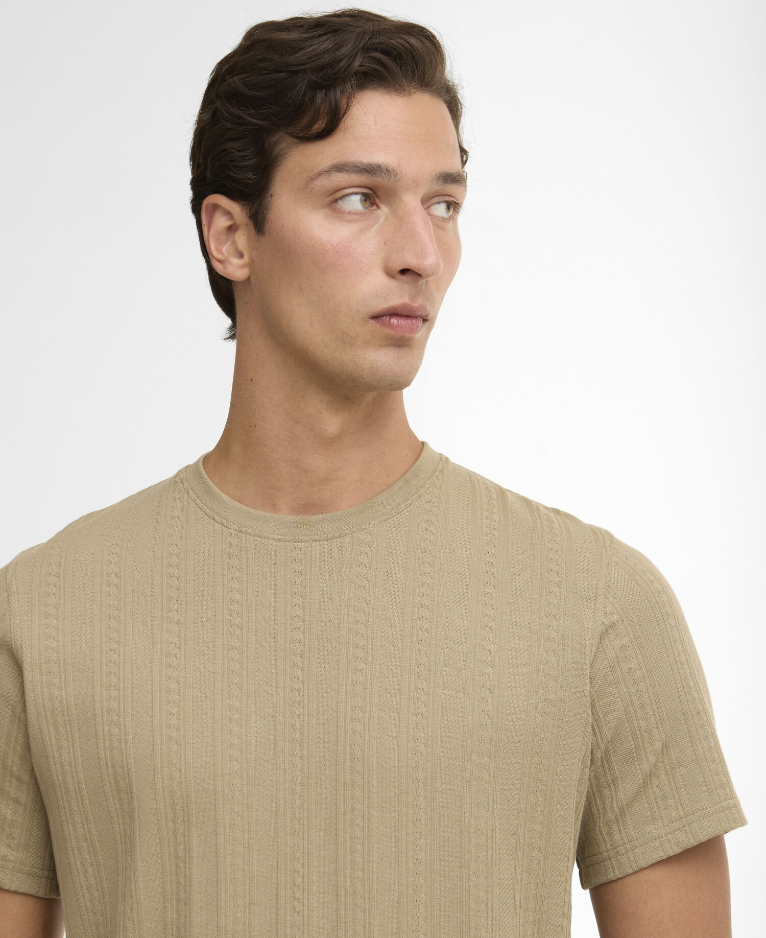 Harwell Tailored T-Shirt Washed Stone