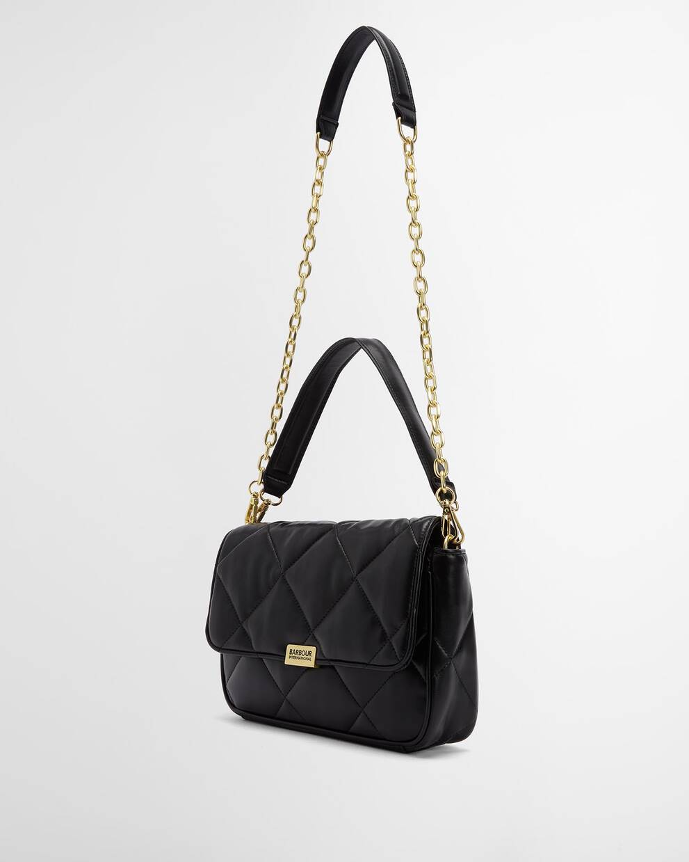 Soft Quilted Shoulder Bag