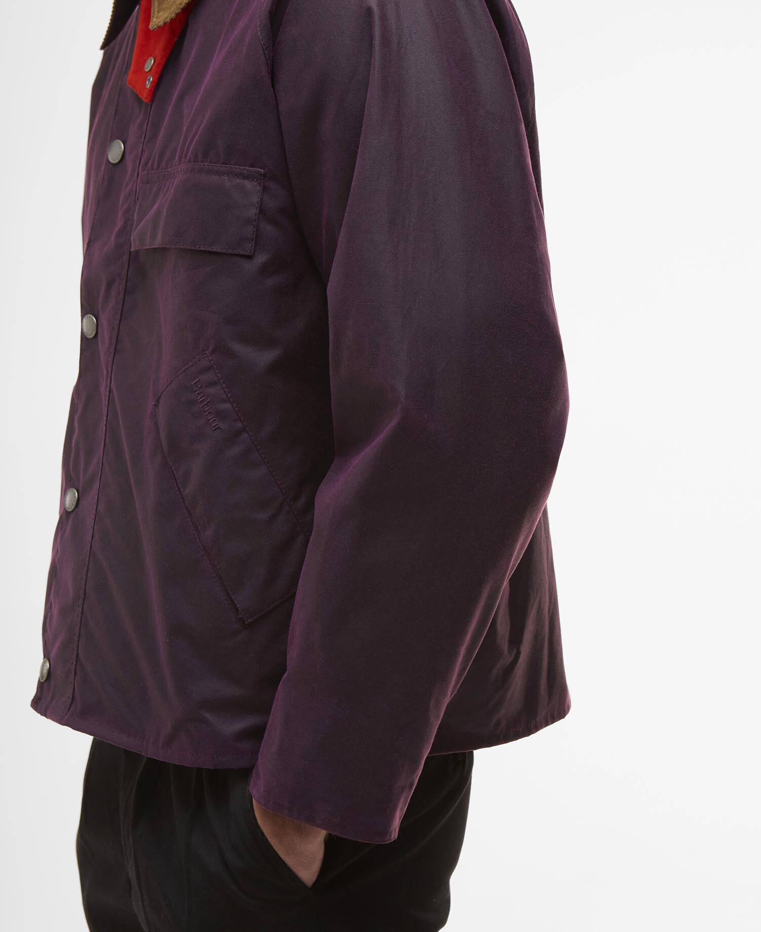 Paul Smith loves Barbour Transport Waxed Jacket image number 8