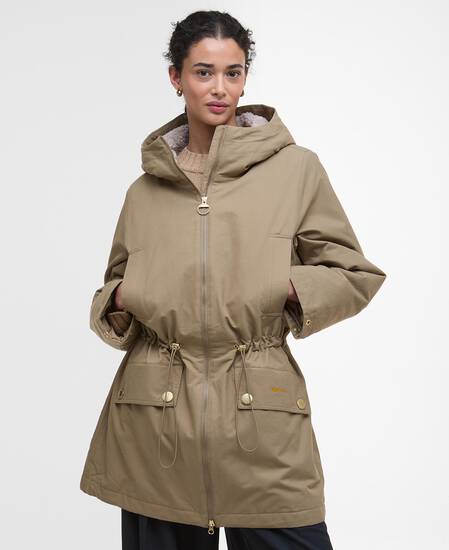 Inola Showerproof Jacket Military Brown/Ancient