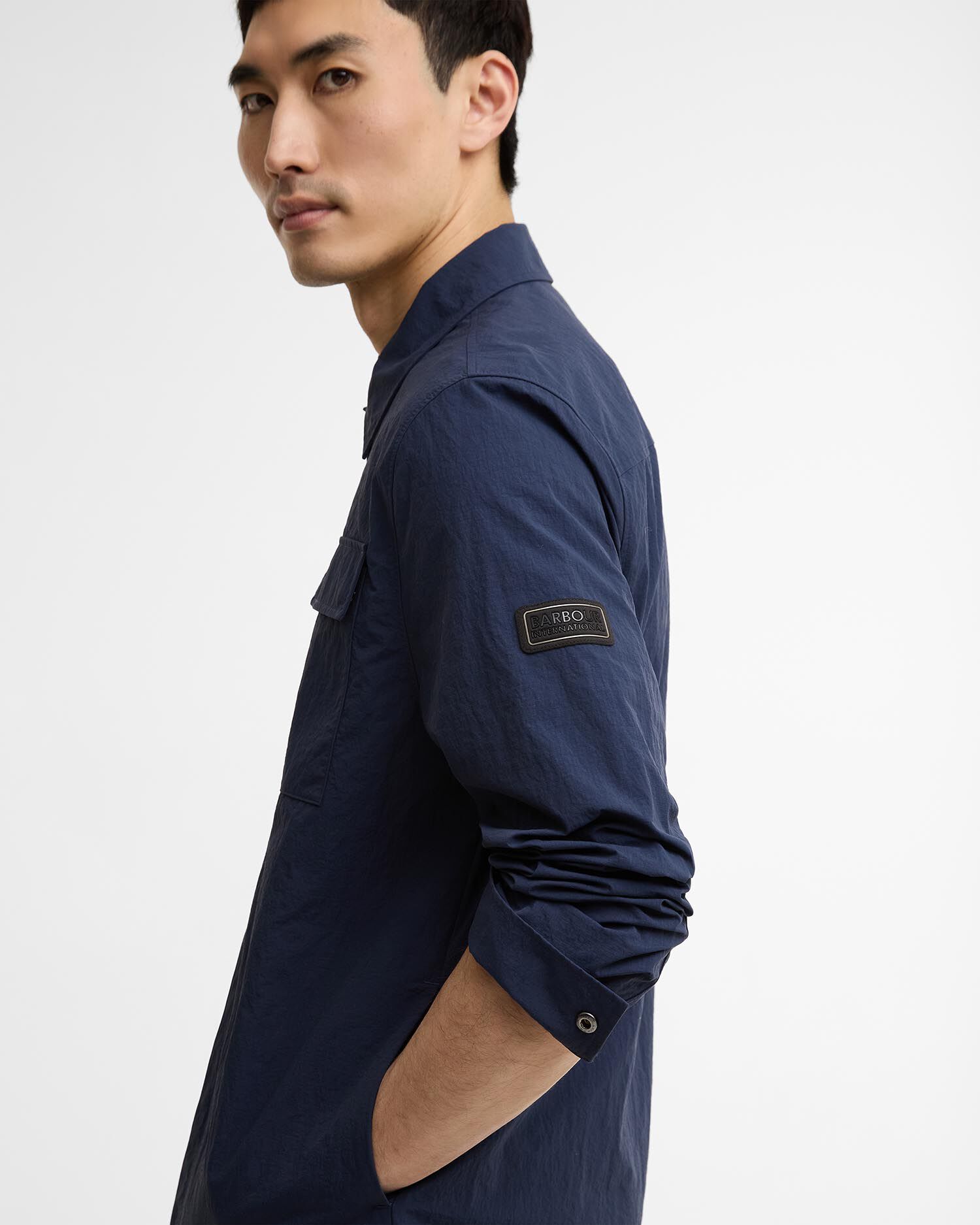Overshirt Ardie Ripstop Oxford Navy