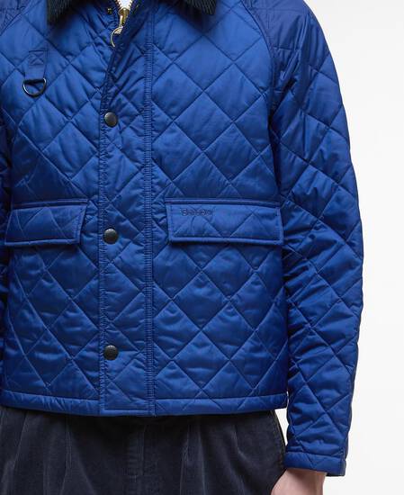 Spey Quilted Jacket Inky Blue