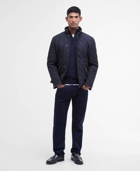 Powell Quilted Jacket Classic Navy