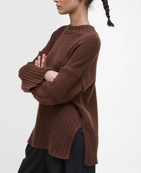 Sophia Crew Neck Jumper Vicuna