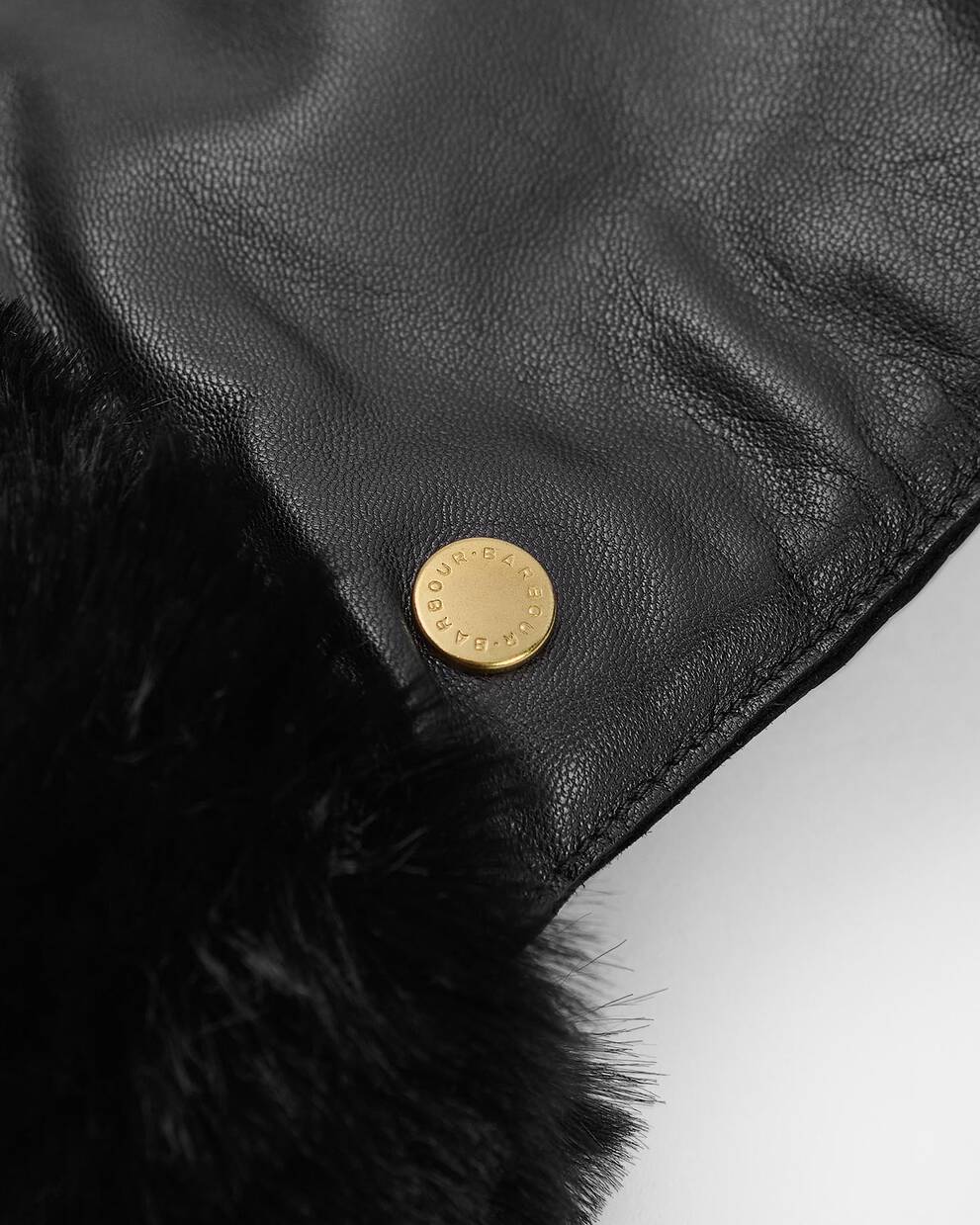 Daniella Leather Mittens