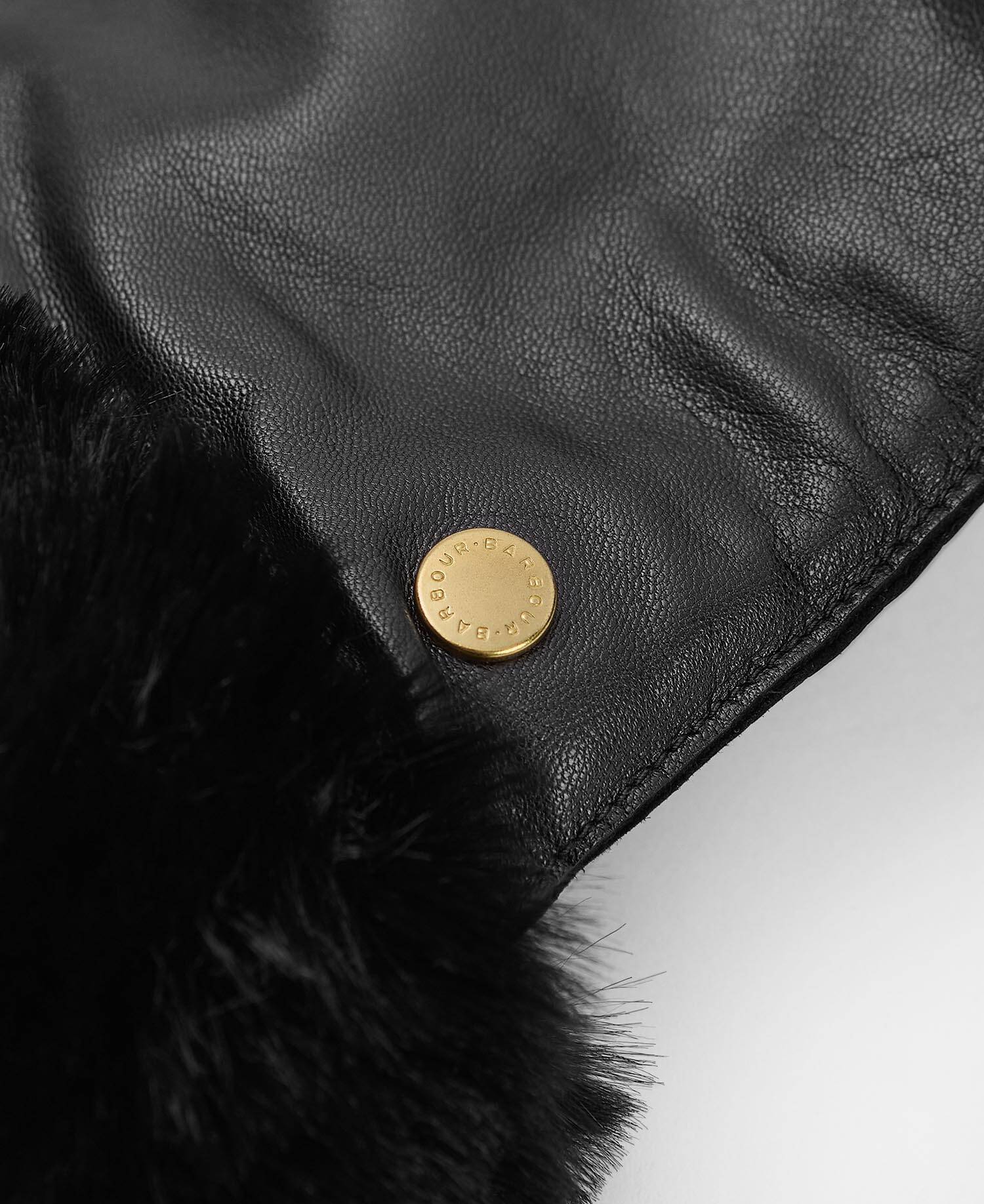 Daniella Leather Mittens image number 1