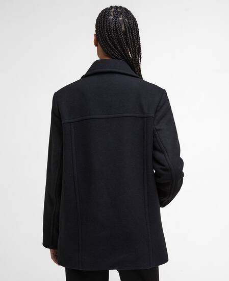 Kurzmantel Indie Wool Black/Onyx Tartan Kurzmantel Indie Wool Black/Onyx Tartan