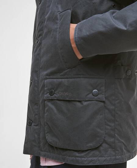 Ambleside Waxed Jacket Grey/Tartan Tbc