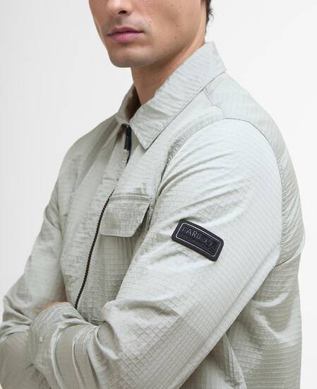 Rosso Ripstop Overshirt Mineral Grey