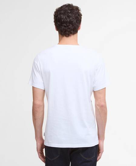 Kaine Tartan T-Shirt White Kaine Tartan T-Shirt White