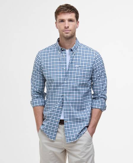 Lomond Tailored Long-Sleeved Shirt Northshore Tartan