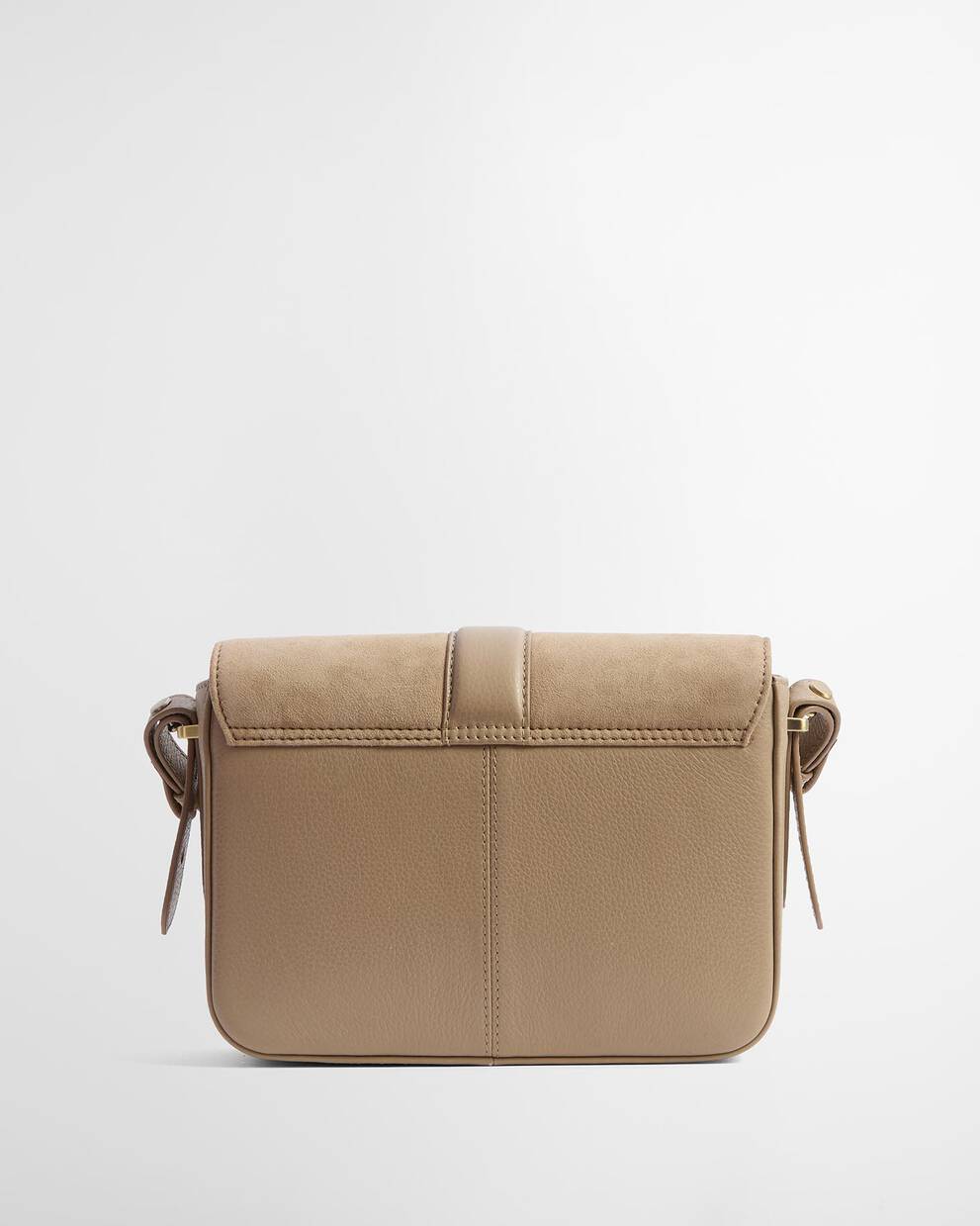 Rosa Suede & Leather Crossbody Bag