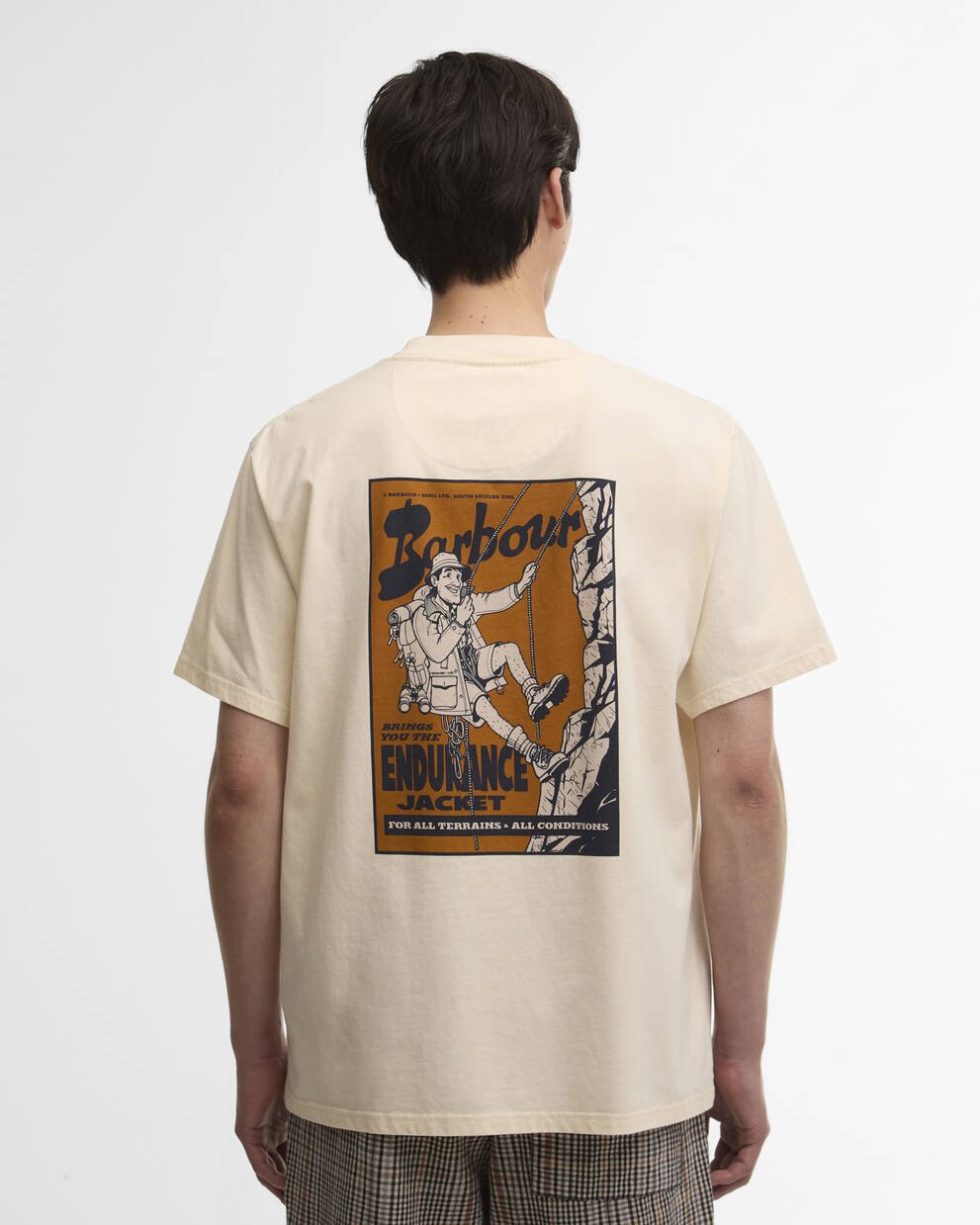 T-shirt oversize con stampa Terrain