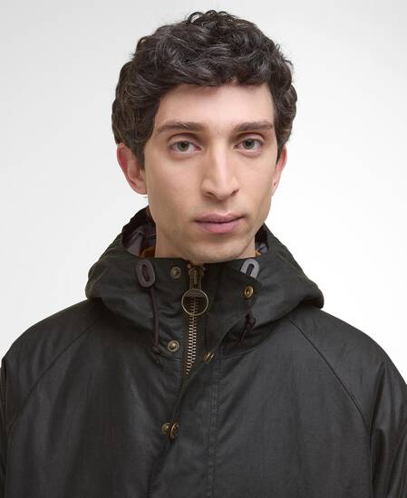 Reel Waxed Parka Sage