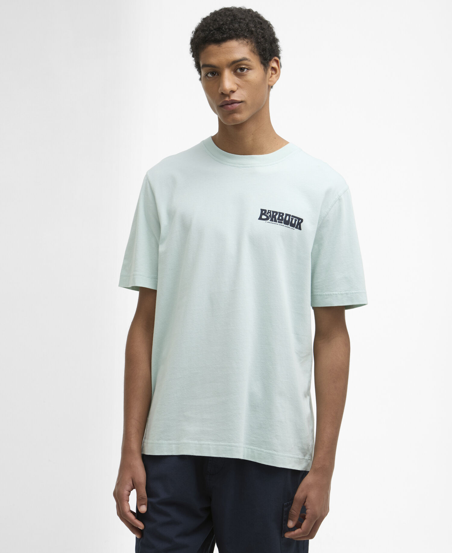 T-Shirt Frome Relaxed Graphic Mint Blue