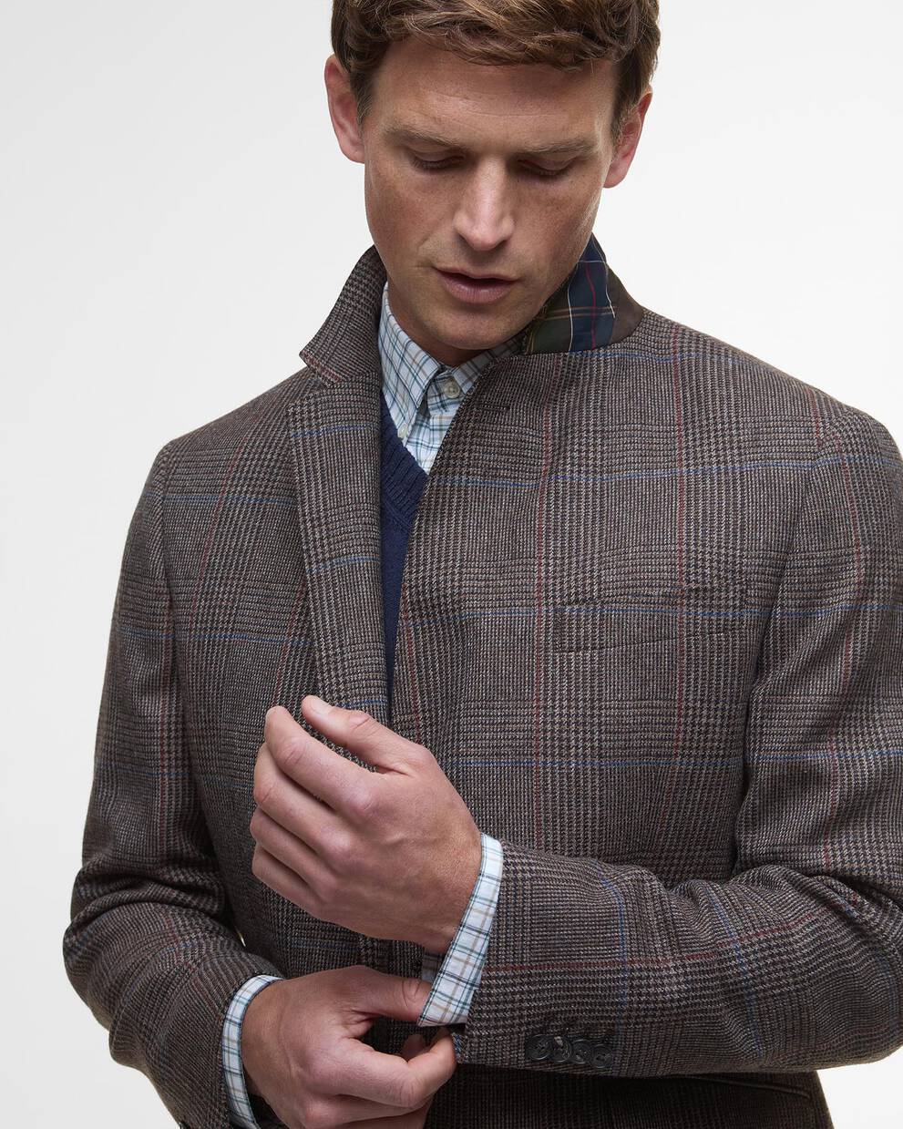 Maxfield Country Check Blazer