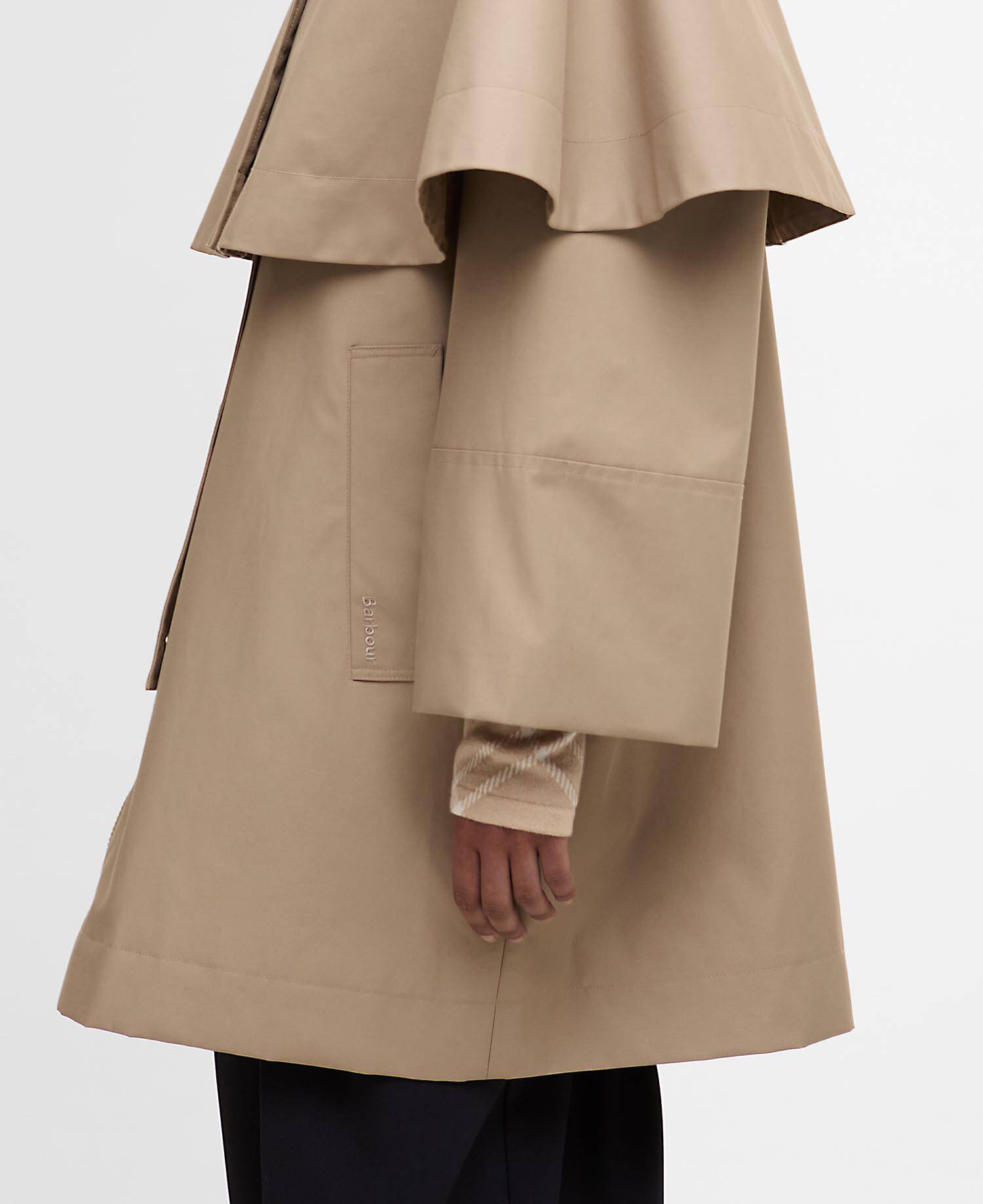 Fia Showerproof Jacket Honey/Ancient Poplar image number 3