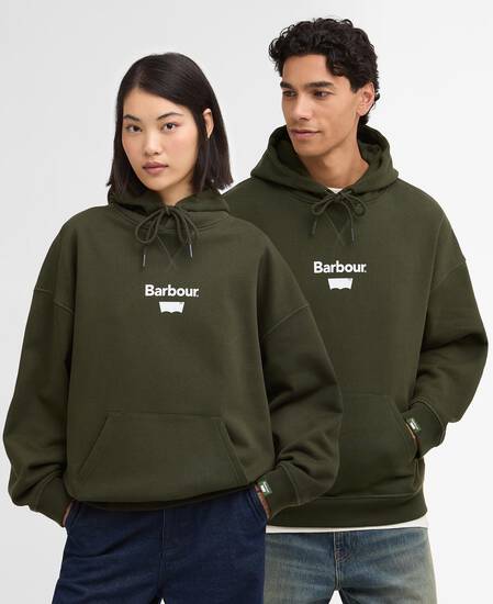 Barbour x Levi's Graphic Hoodie Rosin Barbour x Levi's Graphic Hoodie Rosin