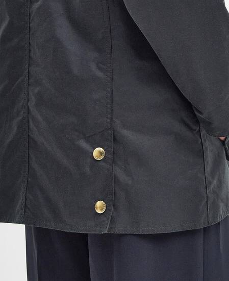 Modern Beadnell Waxed Jacket Sage-Ancient