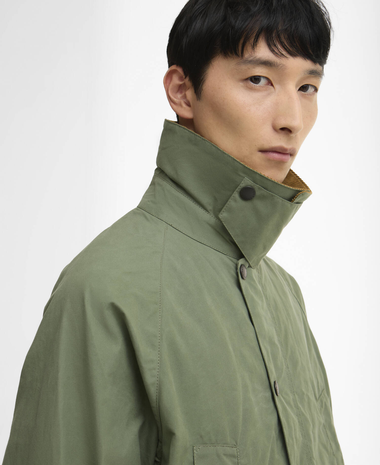 Oversized Bedale Casual jacket Winter Moss image number 3