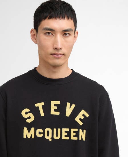 Sweatshirt Chainstitch Black