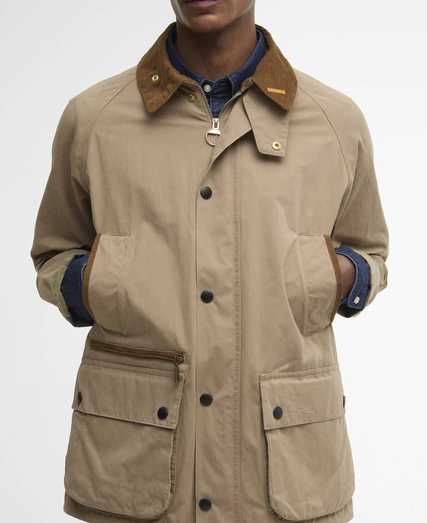 Icons Bedale Casual Jacket Military Brown image number 5
