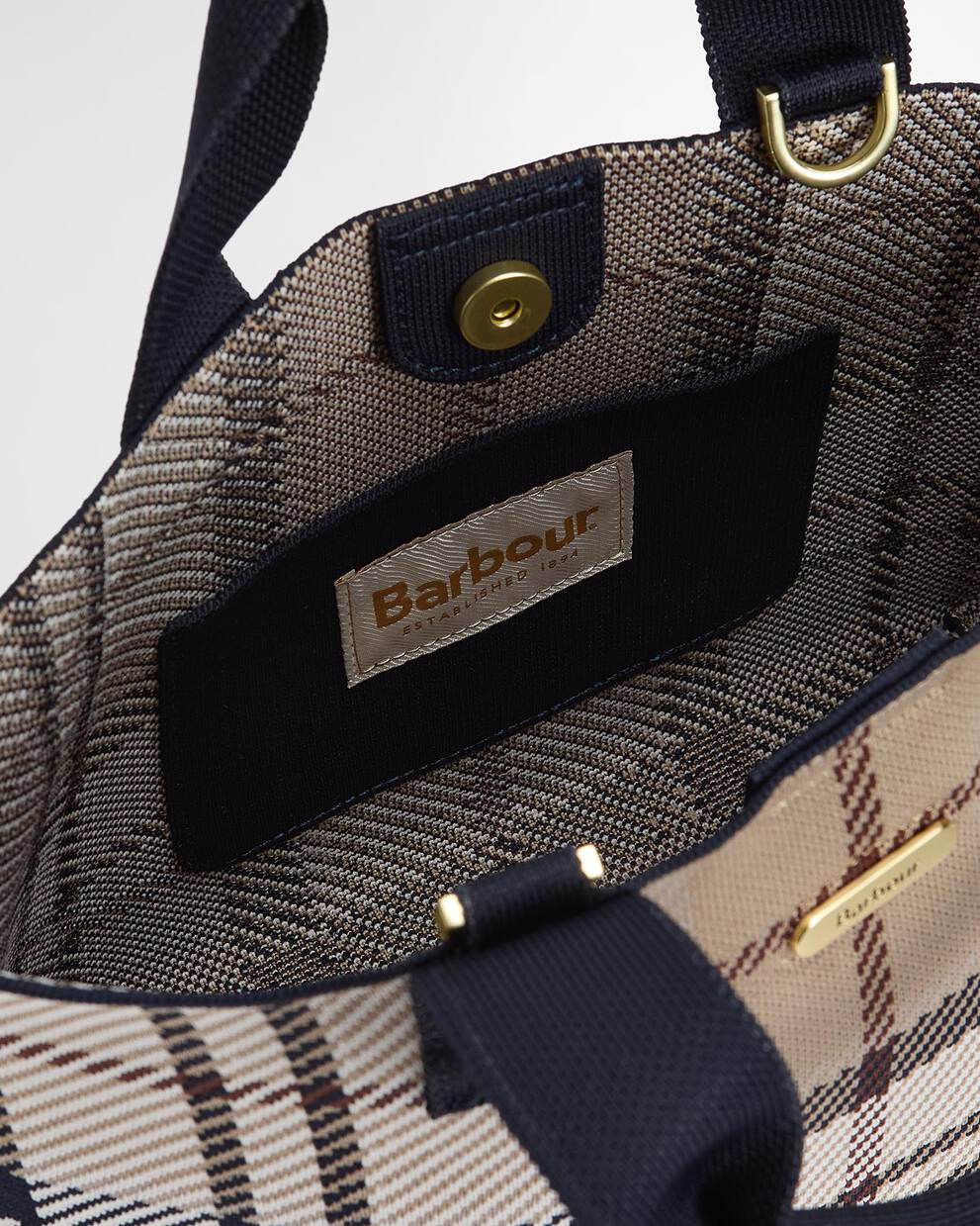 Layla Tartan Mini Tote Bag