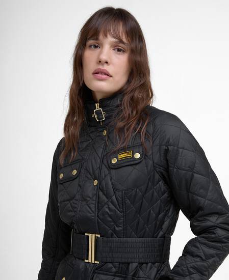 Modern International Polarquilt Jacket Black-Black