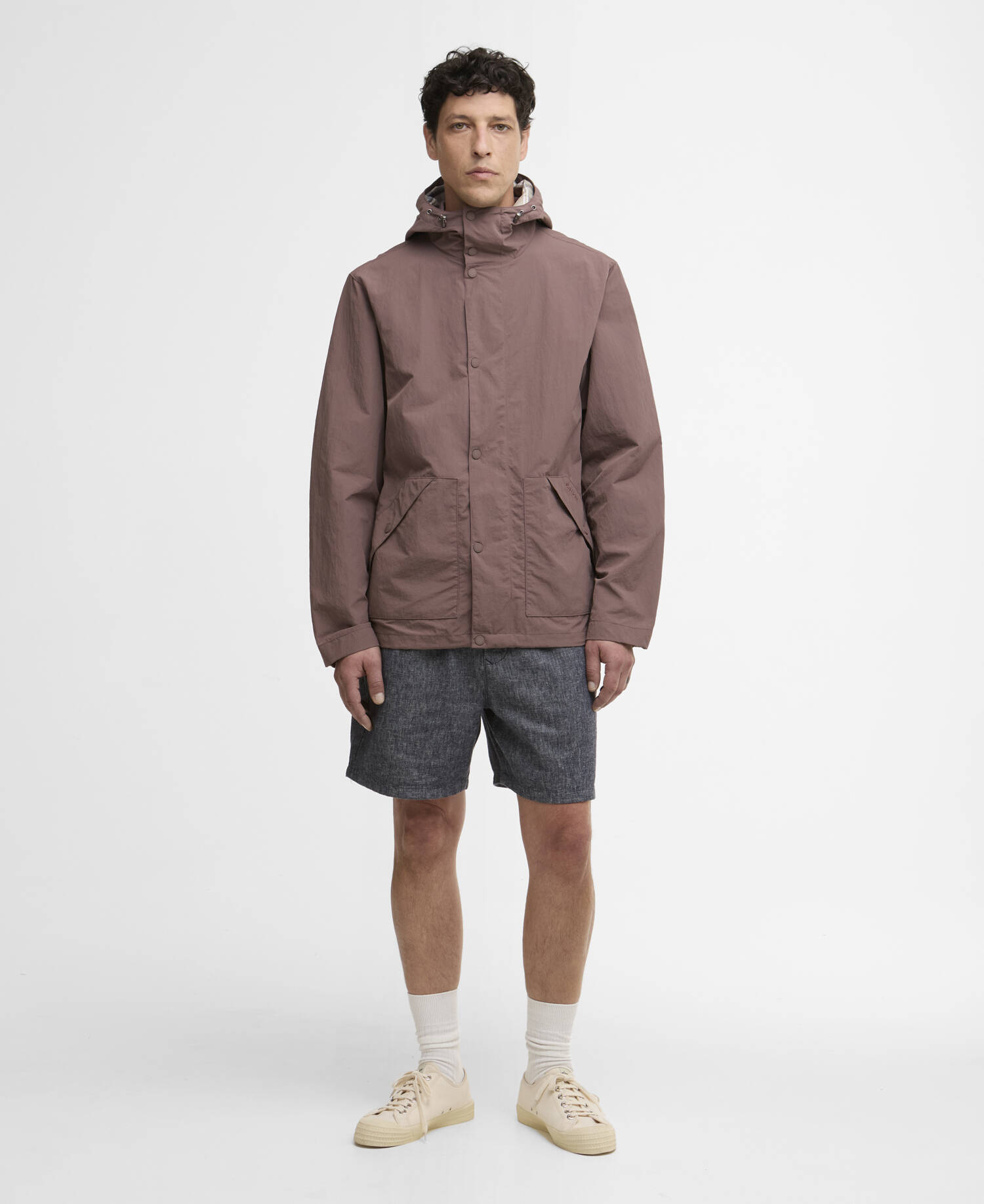 Jacke Baywick Showerproof Peppercorn image number 1