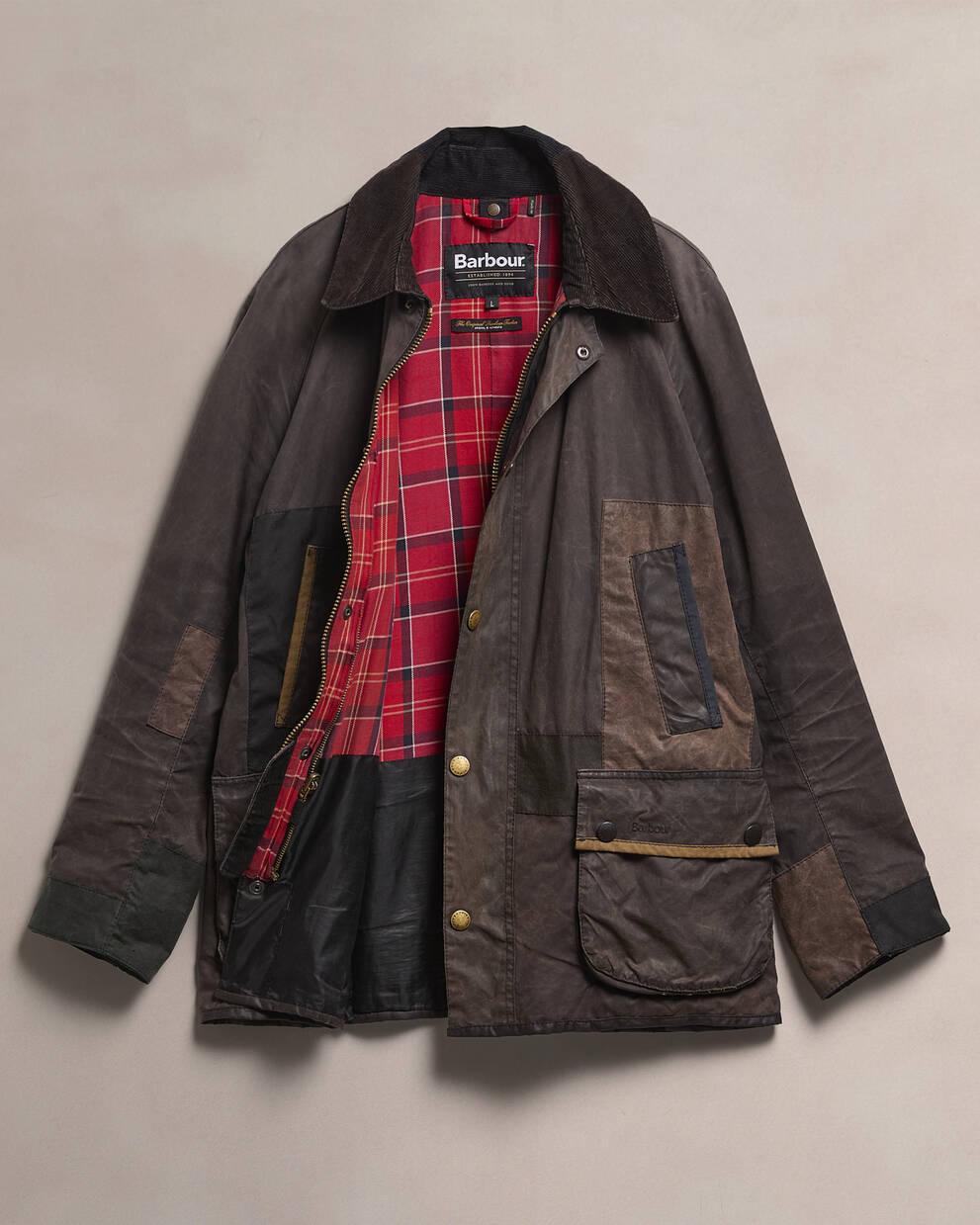 Barbour Re-Loved Men's Ashby Waxed Jacket
