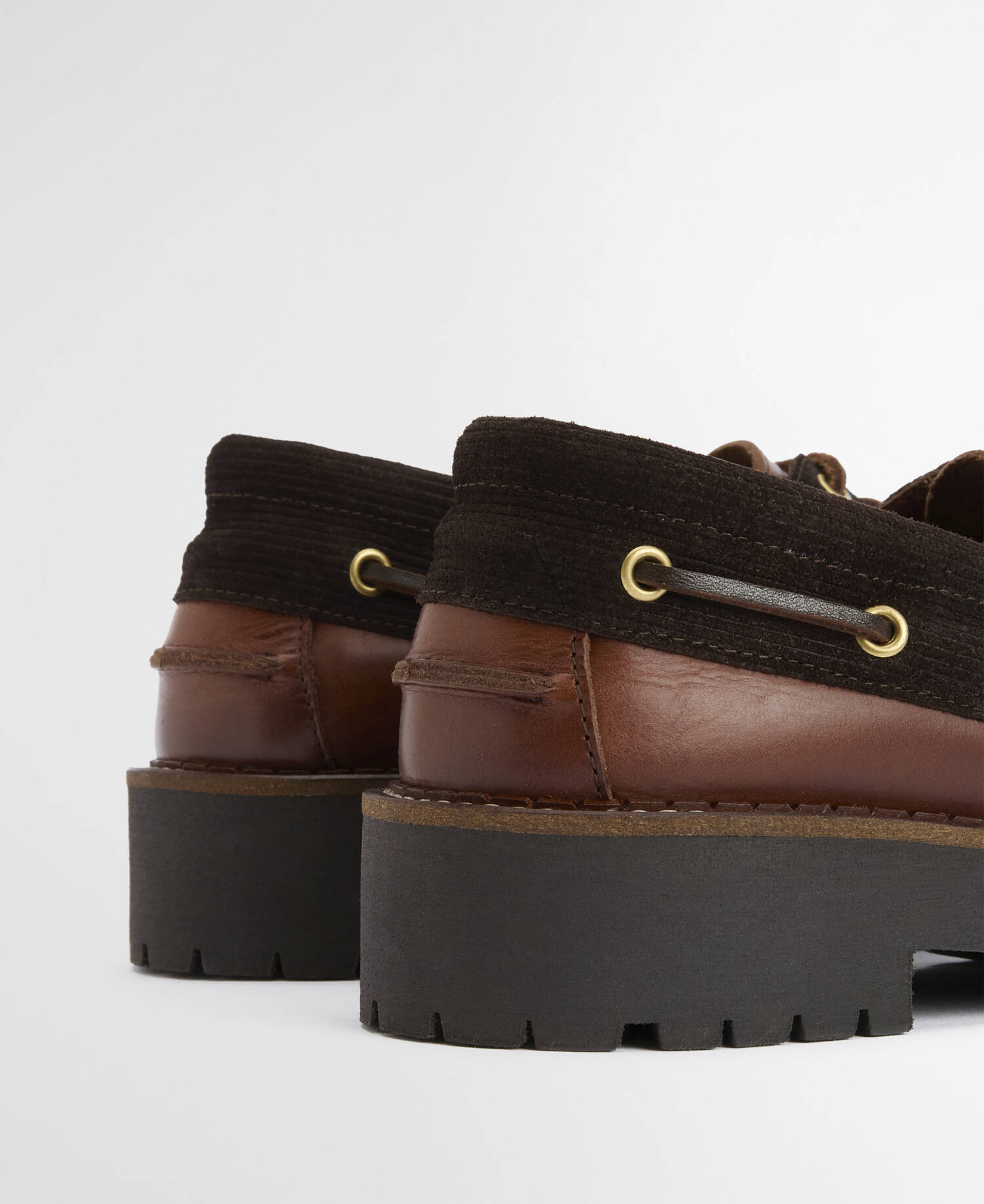 Darras Boat Shoes Dark Brown image number 4