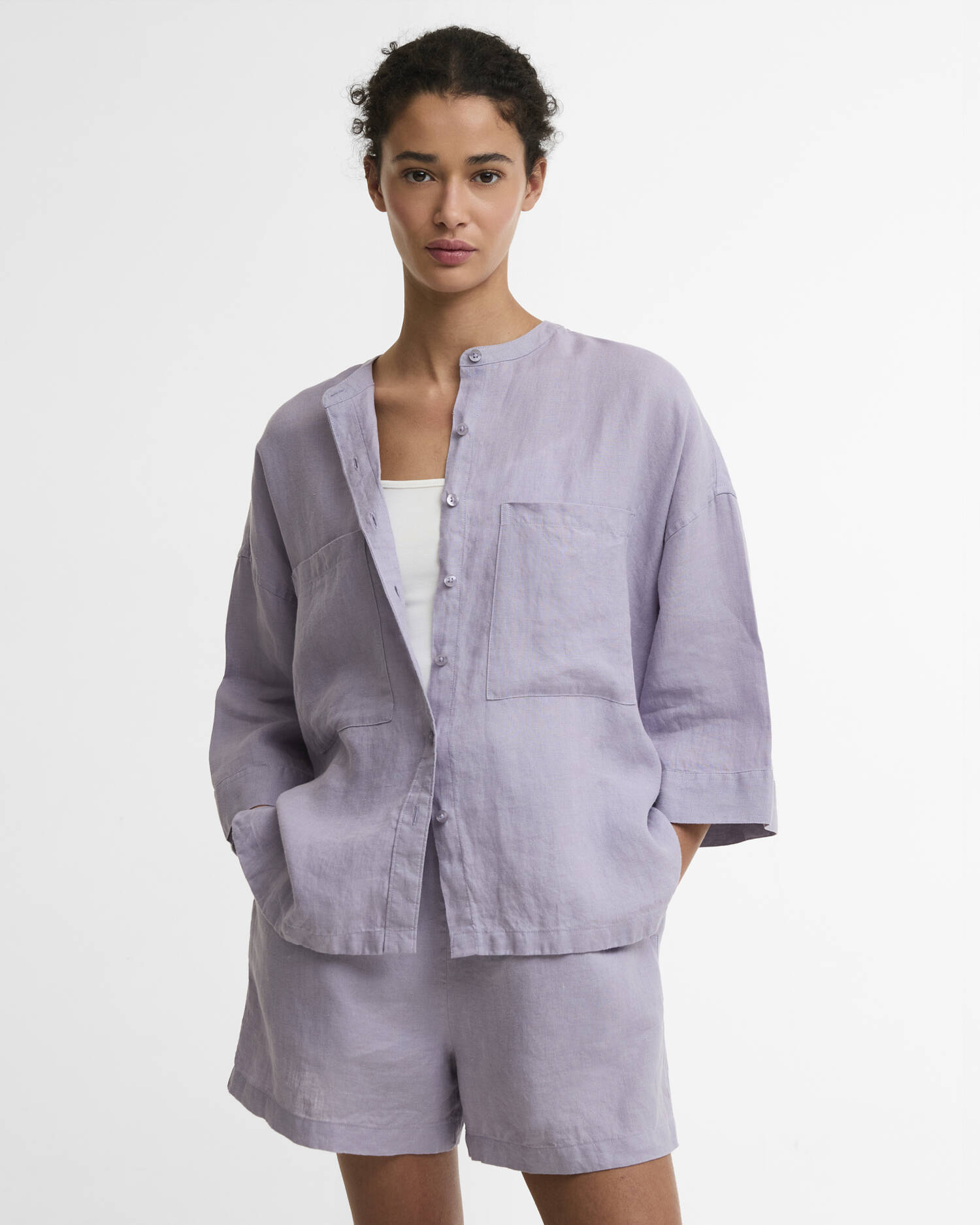 Selena Shirt Heather Mist image number 0