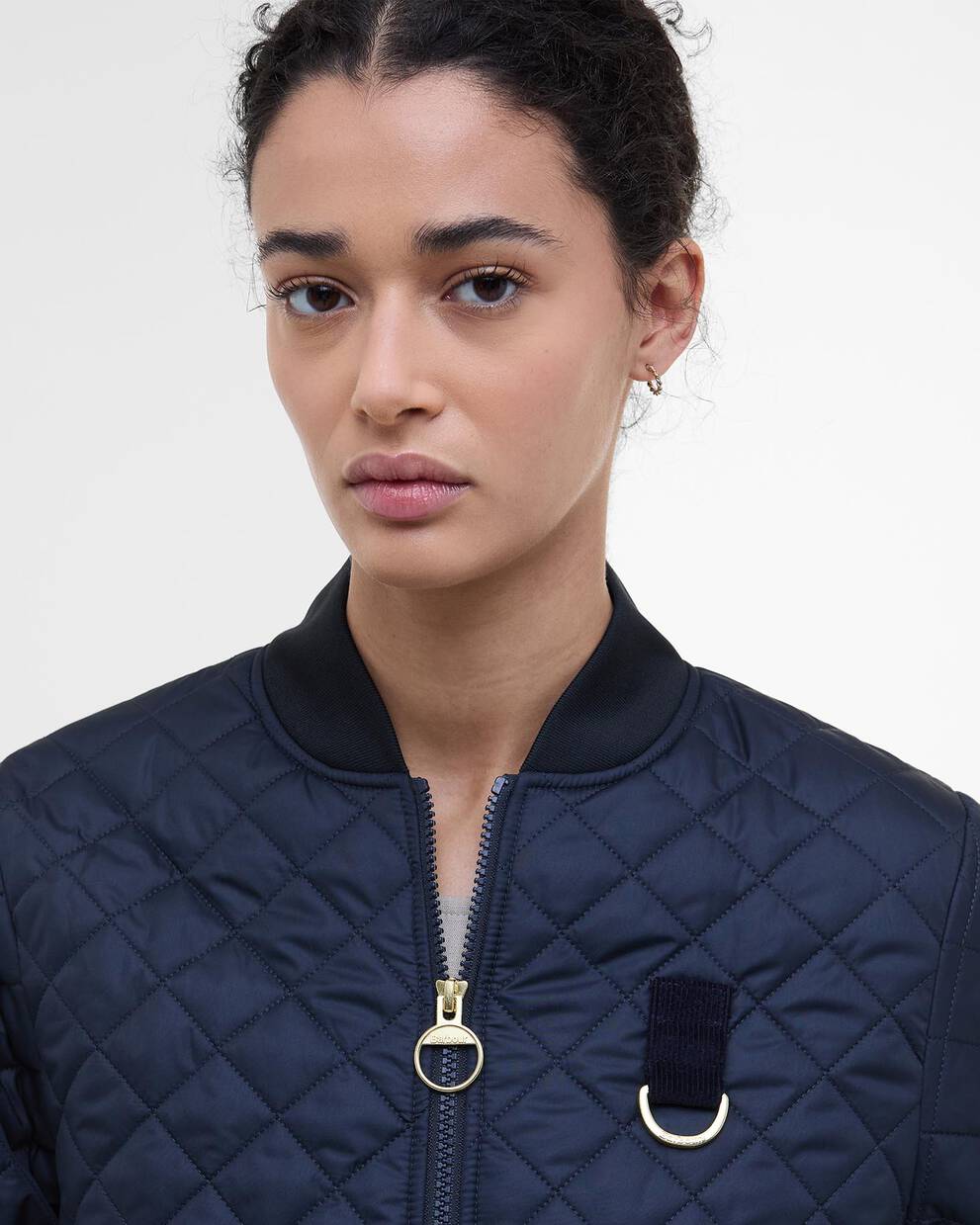 Reyna Quilted Bomber Jacket