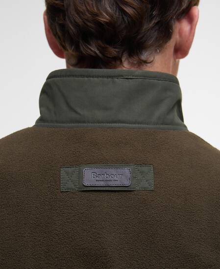 Lowich Fleeced Gilet Olive