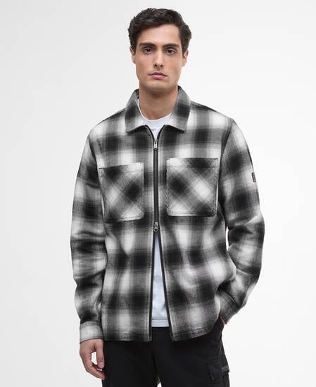 Carlisle Tartan Overshirt Black