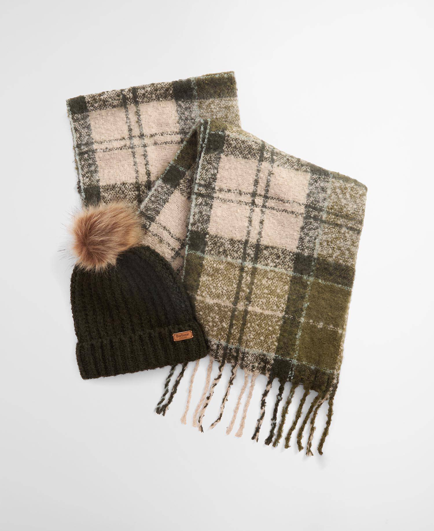 Saltburn Beanie & Tartan Scarf Gift Set image number 0