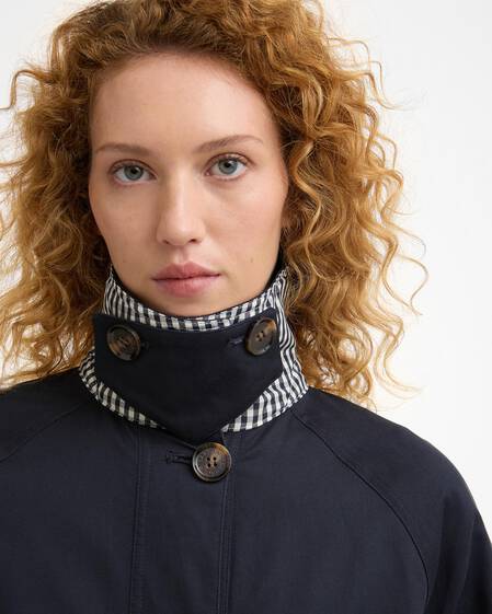 Gabby Car Coat Dark Navy