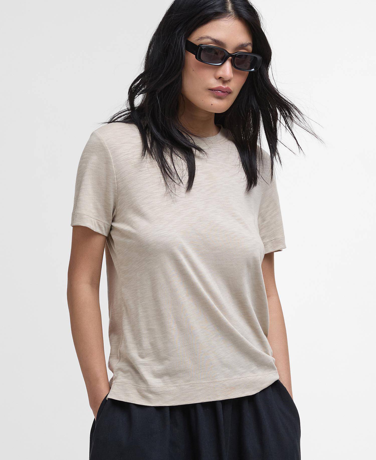 Ava T-Shirt Light Sand image number 3