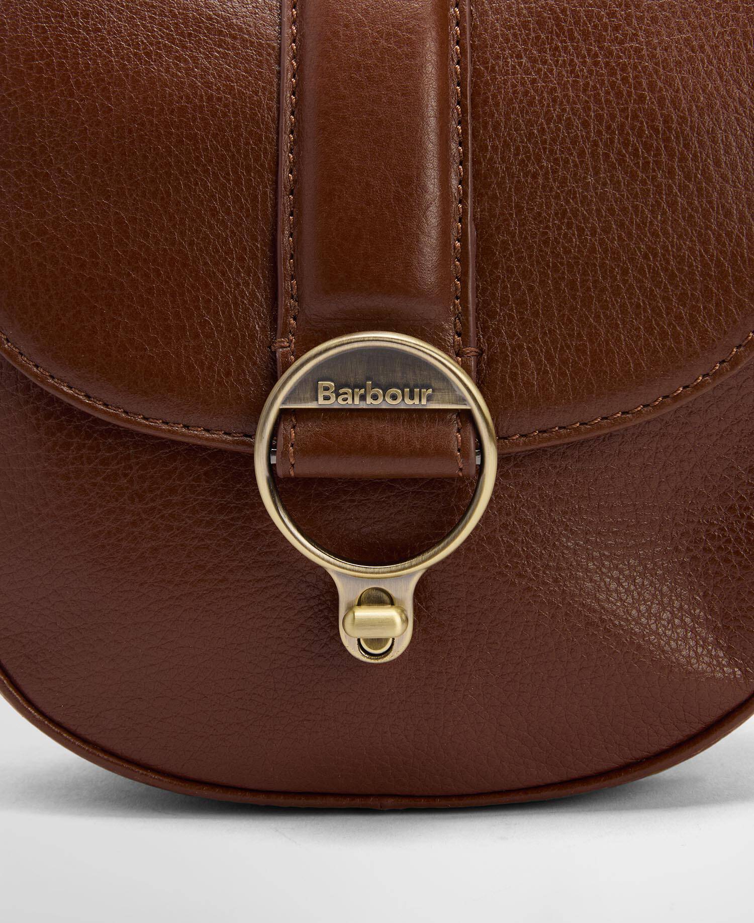 Elm Leather Crossbody Bag Brown image number 3