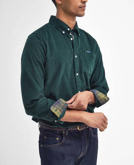 Ramsey Tailored Long-Sleeved Shirt Seaweed