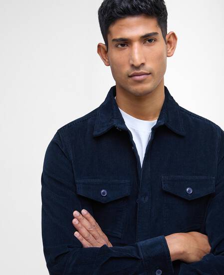 Cord Overshirt Classic Navy