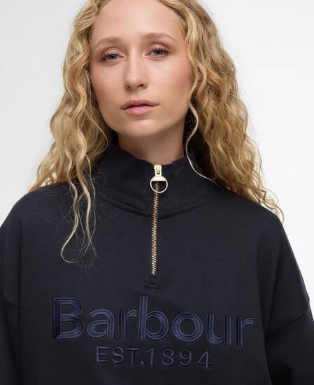 Pullover Sara Half-Zip Dark Navy